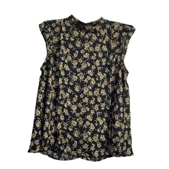 Lily White Women's Floral Blouse Top L - Picture 1 of 5